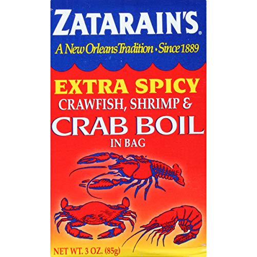 Zatarain's Extra Spicy Crab Boil, 3 Ounce (Pack of 6) Pricepulse