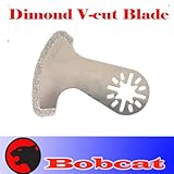 MTP TM Diamond V Grout Tile Cut Oscillating Multi Tool Saw Blades for Fein Multimaster Bosch Multi-x Craftsman Nextec Dremel Multi-max Ridgid Dremel Chicago