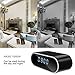 QUANDU WiFi Hidden Camera Clock Hidden Spy Clock Camera Night Vision Nanny Cam Mini Alarm Clock DVR With Motion Detection for Home Security Surveillance Apps for iOS/Android/PC/Mac