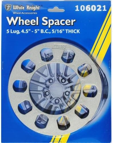 Amazon Com White Knight 5 Lug Wheel Spacer 106021 Automotive