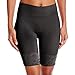 Maidenform Women's Shapewear Peek Out Shapers Thigh Slimmer, Black/Black/Steel Grey, Large