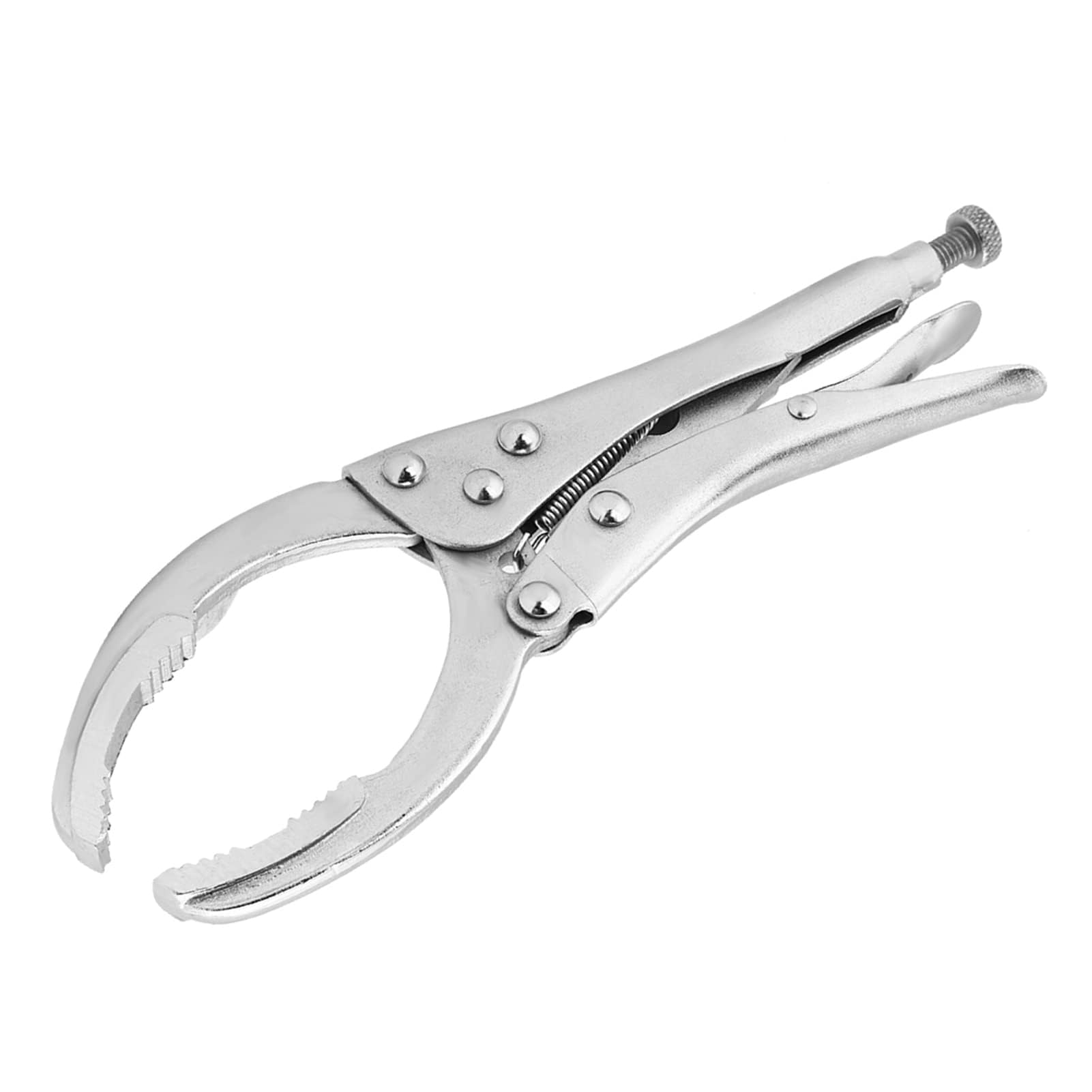 10inch Oil Filter Wrench, Adjustable 45# Steel Car Oil Filter Wrench Plier Spanner Removal Tool