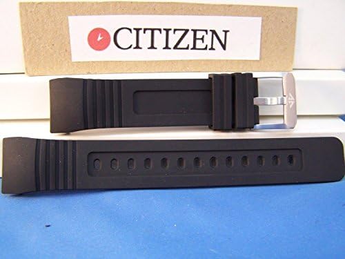Citizen Watch Band BJ2120 Integrated Fit Black Rubber Strap Eco Drive Promaster