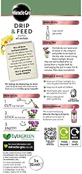 Miracle-Gro Drip & Feed Orchid Food 3 Pack view 2