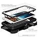 Galaxy J3(2016) Case / J3 V / Samsung Galaxy Amp Prime Case / Express Prime Case, KASEMI [Built in Screen Protector] Dual Layer Protection Locking Belt Swivel Clip Holster with Kickstand -Black