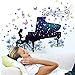 SWORNA Nature Series Flower Butterfly Girl Piano Removable Vinyl DIY Wall Art Mural Sticker Decal Decor for Living Room/Bedroom/Playroom/Hallway/Kindergarten/Home Office/School 26