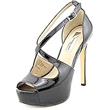 INC International Concepts Women's Melvie Peep Toe Platform Pumps