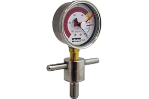 Racor RK19671 Bottom Mount Vacuum Gauge, 1 Pack