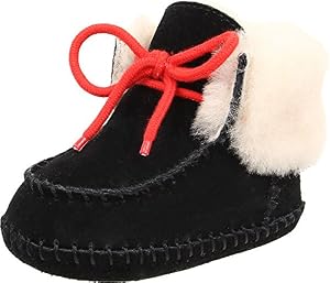 Image of UGG Kids Girls' Sparrow (Infant/Toddler), Black SM (US 2-3 M