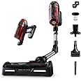Rowenta, Cordless Vacuum Cleaner, X-Force Flex 12.60 Vacuum, 30.4 Oz XL Dust Container, Flex technology, Automatic Floor Detection, 45Min Run Time, 3Hr Charging Time, For Pet, 150 Air Watts, Red