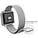SWEES Metal Bands Compatible Fitbit Blaze Smart Watch, Stainless Steel Magnetic Milanese Replacement Band Frame Small & Large Women Men, Champagne Gold, Black, Silver, Colorful, Rose Gold