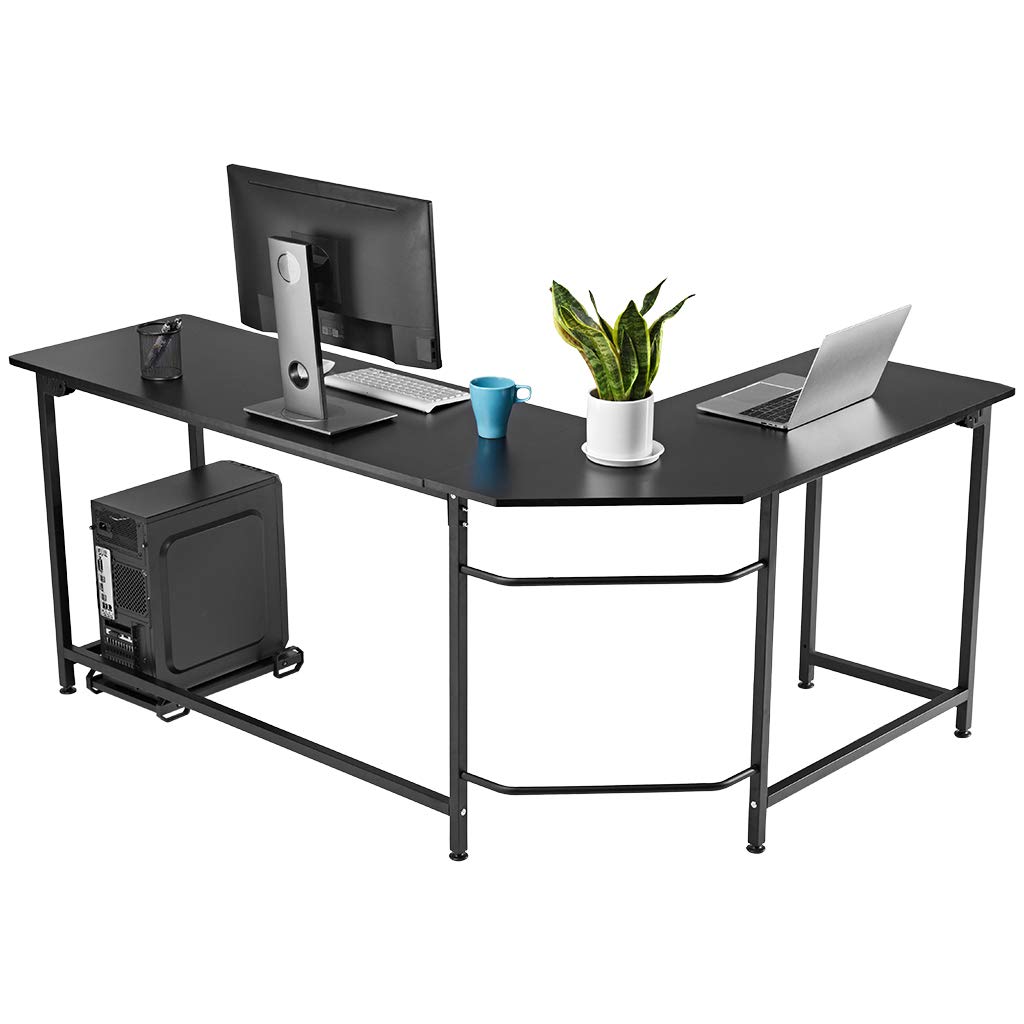 Mesa de estación de Trabajo de Esquina Grande con Carga Gruesa y máxima