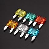 Blade Fuse - 60pcs Assorted Mini Blade Fuse Auto