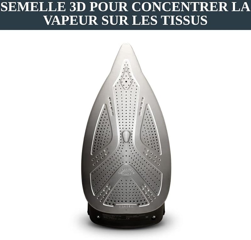 Fer vapeur DW6330D1 Eco Intelligence, distribution optimale de la vapeur, puissance 2500 W, temps de préchauffage rapide, 1 L, noir/vert — photo 2 sur 8