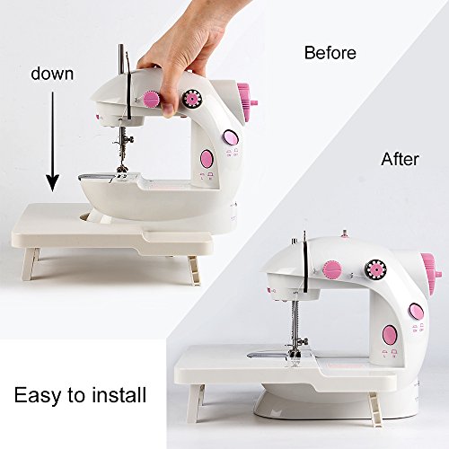 NEX Mini Sewing Machine for Beginners, Portable Dual Speed Sewing
