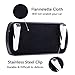 Mr.Ho Black Leather Car Visor Tissue Holder Mount, Hanging Tissue Holder Case for Car Seat Back, Multi-use Paper Towel Cover Case with One Tissue Refill for Car & Truck Decoration