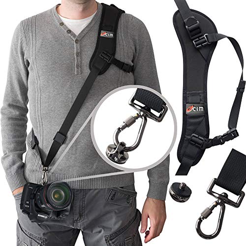 Camera Strap,Ocim Camera Sling Strap with Quick Release, Adjustable and Comfortable Neck/Shoulder Belt for DSLR/SLR Camera (Nikon, Canon, Sony) Universal Belt Women/Men