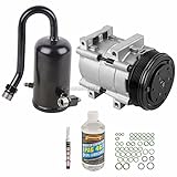 AC Compressor w/A/C Repair Kit For Ford F150 F250 F-150 F-250 Bronco 5.0L 5.8L 302 351 V8 1990 1991 1992 1993 - BuyAutoParts 60-81996RK New