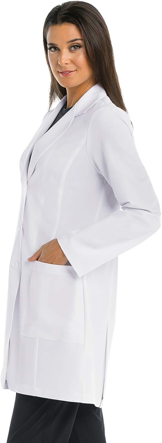 Grey's Anatomy Signature Women's Professional Full-Length Long Sleeve Lab Coat: Clothing