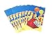 Party Favor Set for Building Brick-Themed Birthday Party, Fun 8-Packs of Bags, Stickers, Wristbands, Balloons, Temporary Tattoos, Mini Figures, BONUS pair of Brick-Style Sunglasses for Birthday Kid