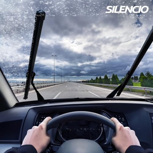 Silencio x2 Balais d'Essuie-Glace VF301 - Avant - 530 mm / 530 mm