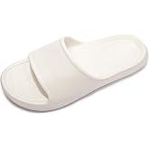 Colgo Mens Shower Shoes Slippers Quick Drying Bathroom Slippers Soft Sole Dorm Room House Gym Pool Sandals