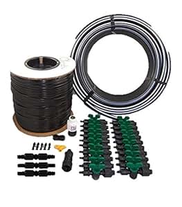 Amazon.com : Vegetable Garden Drip Kit - 20 Rows x 50 Ft- Watering