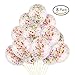 DECORA 8 Pieces Colorful Confetti Balloon 12 inch for Graduation Party and Birthday Party Decorations