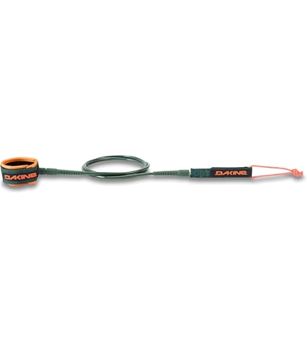 Amazon.com : Dakine PROCOMP Leash 5FT X 3/16IN Black/White