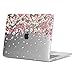 GMYLE MacBook Pro 13 Case 2020 2019 2018 2017 2016 Release A2159 A1989 A1706 A1708, Plastic Clear Hard Case Shell Cover for MacBook Pro 13 Inch with/Without Touch Bar – Pink Sakura Floral Rain
