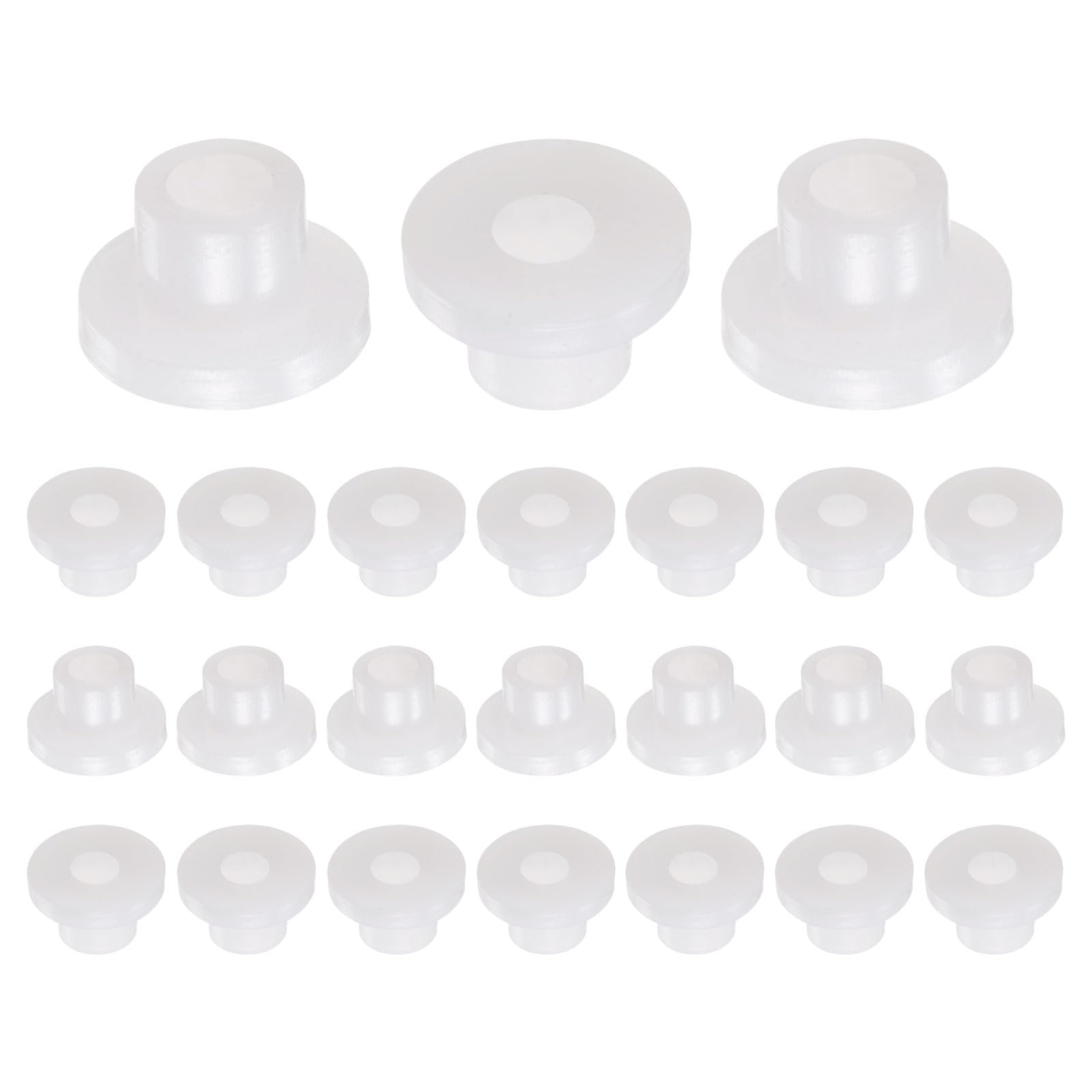 uxcell 24pcs Flanged Sleeve Bearings Plastic