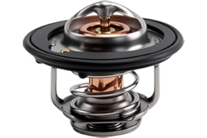 Tuxihapp Car Thermostat, Auto Engine Coolant Thermostats, High Performance Car Thermostat Replacement Accessories for CRV Civic CRZ, Replaces OEM#19301-PAA-306, 19301-RNA-315(Sliver)