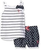 U.S. Polo Assn. Baby Girls Fashion Top and Short