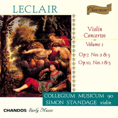Leclair: Violin Concertos, Vol.1 (Concertos Op. 7, Nos. 2 & 5; Concertos Op. 10, Nos. 1 & 5) - Collegium Musicum 90
