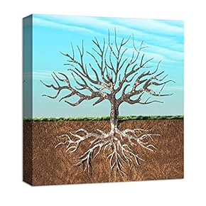Canvas Wall Art Abstract Beyond Realistic Painting Artwork for Home Prints Framed - 12x12 inches