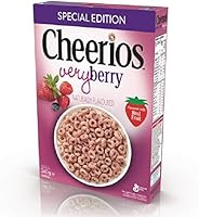Cheerios Very Berry Naturally Flavored Cereal Special Edition, 340 Gram