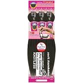 Janet Collection Nala Tress 3X EZ SPLIT Pre-Sectioned Pre-Stretched Braid Knotless Extremely light weight 36&rdquo; Inch value pack (36&rdquo;, COLOR #1)