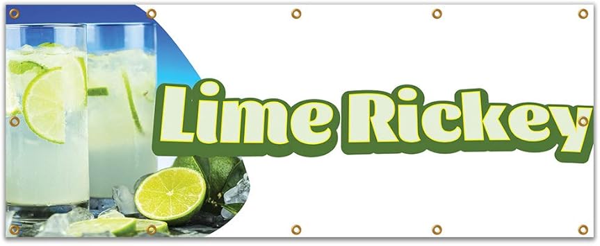Amazon Com Lime Rickey 120 Banner Concession Stand Food Truck