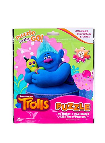 Trolls Puzzle on the GO (Biggie and Mr. Dinkles)