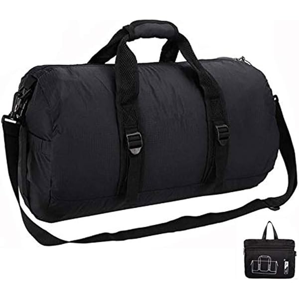 Lucky - Bolsas De Lona De Viaje, Bolsa De Gimnasio, Bolsa De Viaje Y Bolsa De Lona Grande Para Hombres, Bolsas Plegables De Fin De Semana Para Mujeres Y Hombres Con Correa
