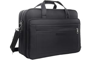 Large Briefcases ，compatible For Men Canvas Tote Bag 15.6 Inch 17 19 Laptop Case Work Bags Office Messenger