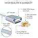 Magnetic Charging Cable 3rd Generation (once-silver) – Ideal as Micro USB Android Magnetic Charger Cable – Fast Charging & Data Sync Cable – 3.3 ft, 2.4 A