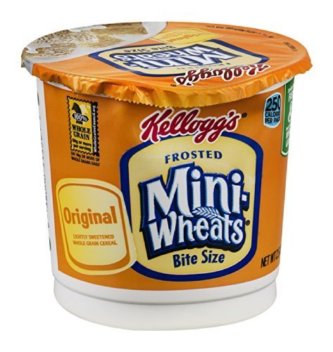 KELLOGG’S FROSTED MINI-WHEATS BITE SIZE CEREAL 2.5 OZ (PACK OF 24) BY KELLOGG’S