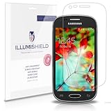 iLLumiShield - Samsung Galaxy Light Screen Protector Japanese Ultra Clear HD Film with Anti-Bubble and Anti-Fingerprint - High Quality (Invisible) LCD Shield - Lifetime Replacement Warranty - [3-Pack] OEM / Retail Packaging