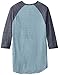 Alternative Men's Raglan 3/4 Sleeve Henley Shirt