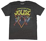 Fashion Joust Midway Classic Arcade Games Black Graphic T-Shirt - Large