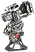 FILMCITY Professional 2-Axis Pan Tilt Gimbal Tripod Geared Head with 100mm Bowl Base Mount for Tripod Slider Dolly | for DSLR Video Cinema Cameras up to 14kg/30lbs (FC-GR-H)