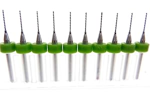 DAEWON INDUSTRIES Versatile Tungsten Micro Drill Bits Japanese made for CNC PCB Installation, Toy Making, Model Cars Trucks Planes Boats, Arts & Crafts, Woodworking more... (.60mm)