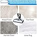 Mochenli 1 Multi Surface 1868 Brush roll + 1 Rug Brush Roll 1934 + 3 1866 Vacuum Filter for Bissell 1785 2306 Series, Compare to Part#1608683,160-8683,1608684,1608017,16080-17.