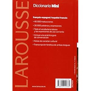 Diccionario Mini español-francés/français-espagnol / Mini Dictionary Spanish-French (Spanish Edition)